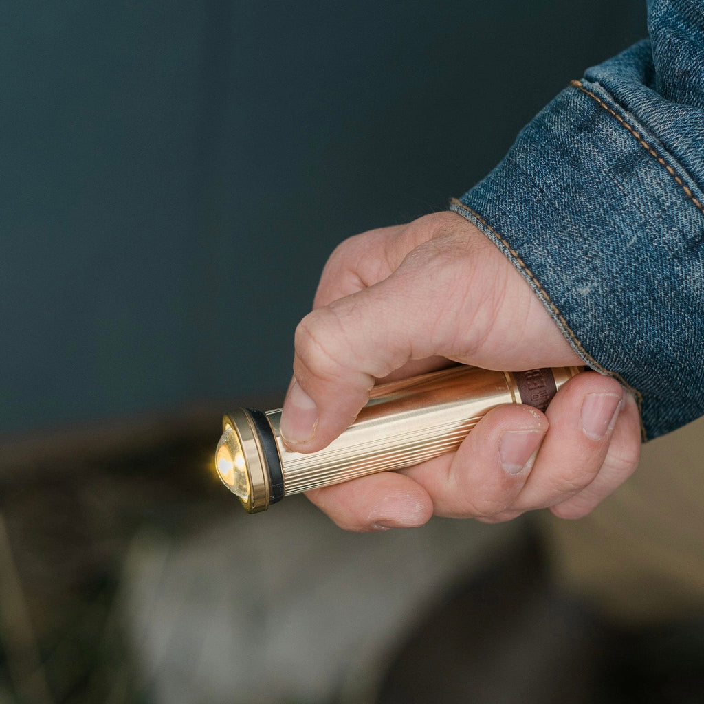 Ember Brass Flashlight