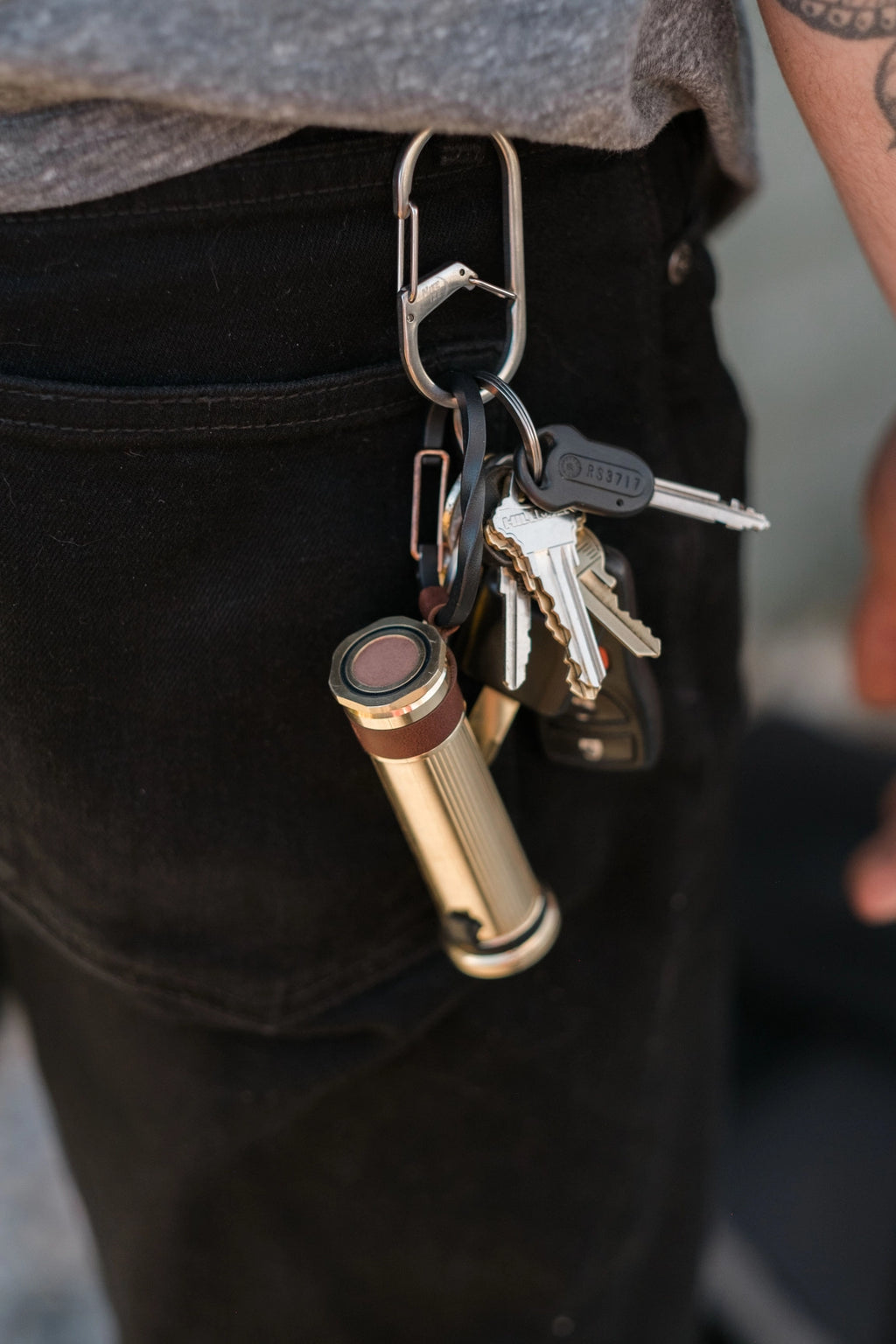 Ember Brass Flashlight